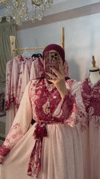 فستان أميرة الورد