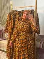 فستان شوميز ياقين