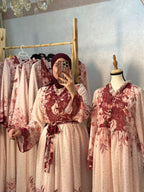 فستان أميرة الورد