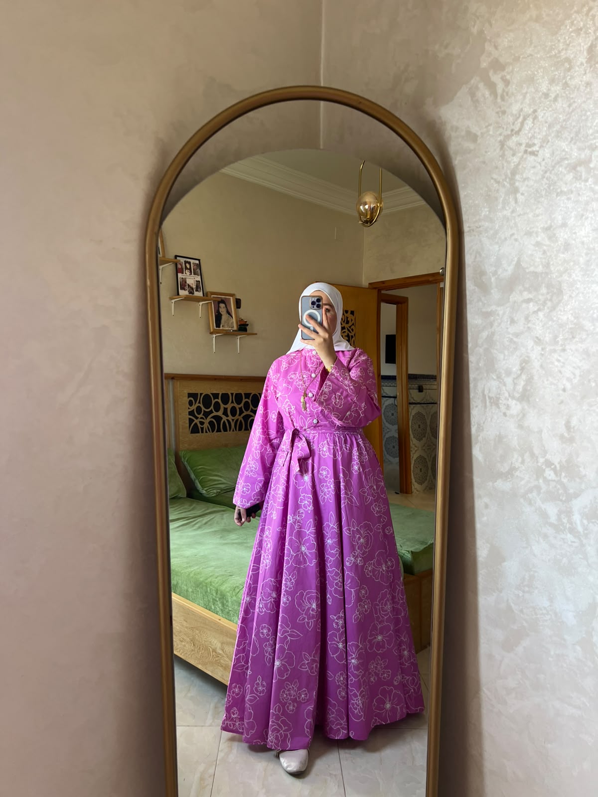 فستان أميرة الزهور