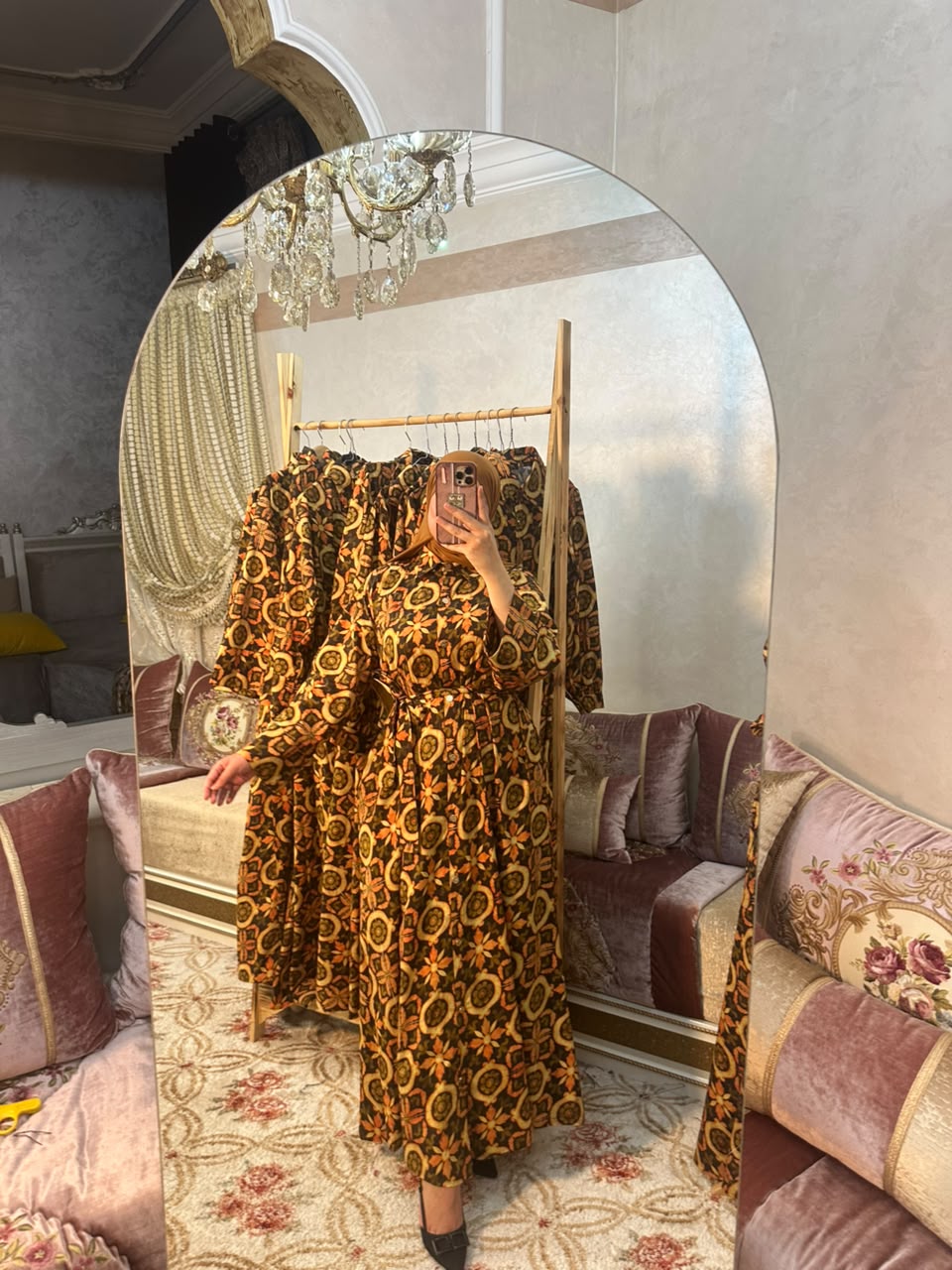 فستان شوميز ياقين