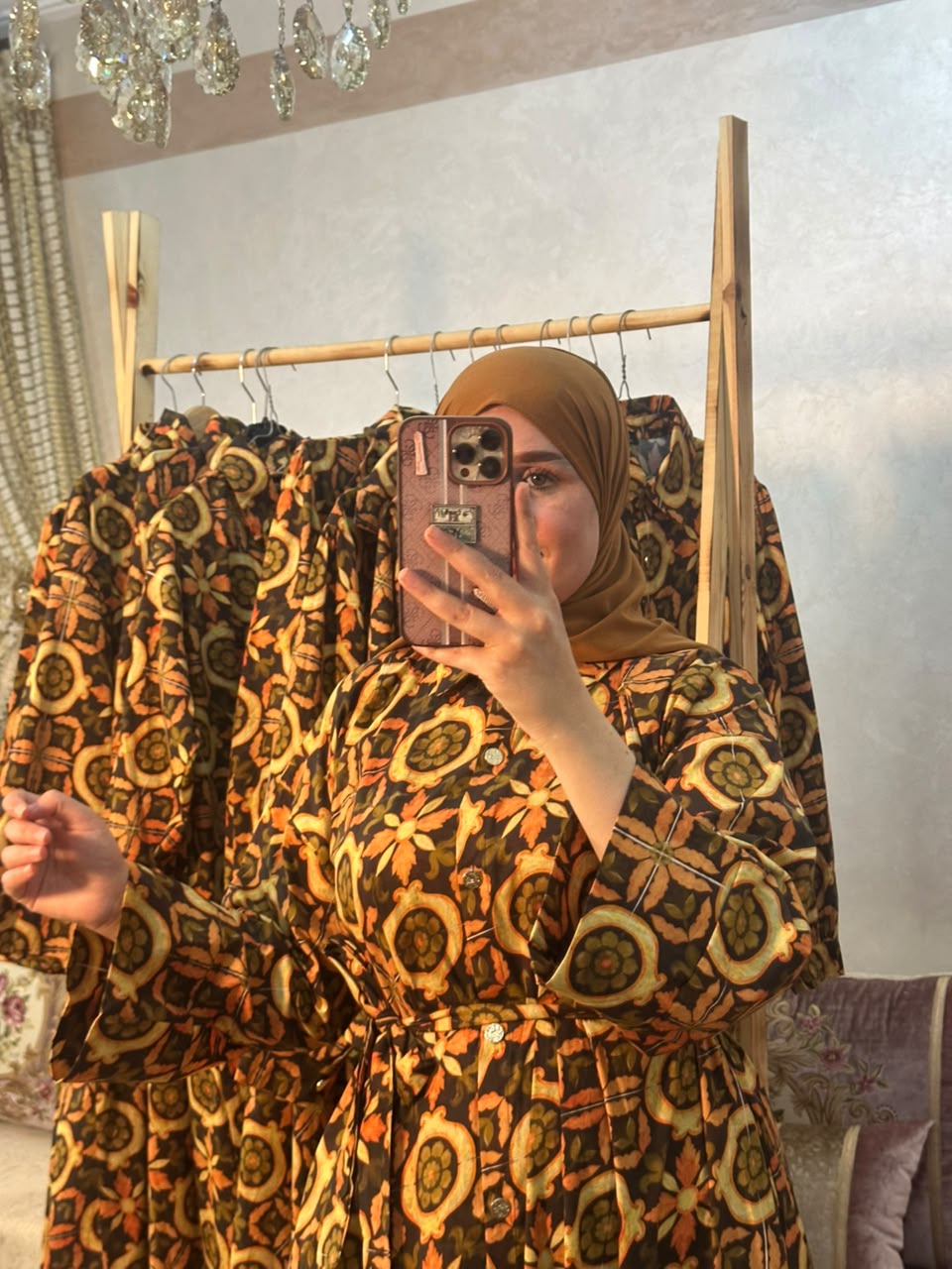 فستان شوميز ياقين