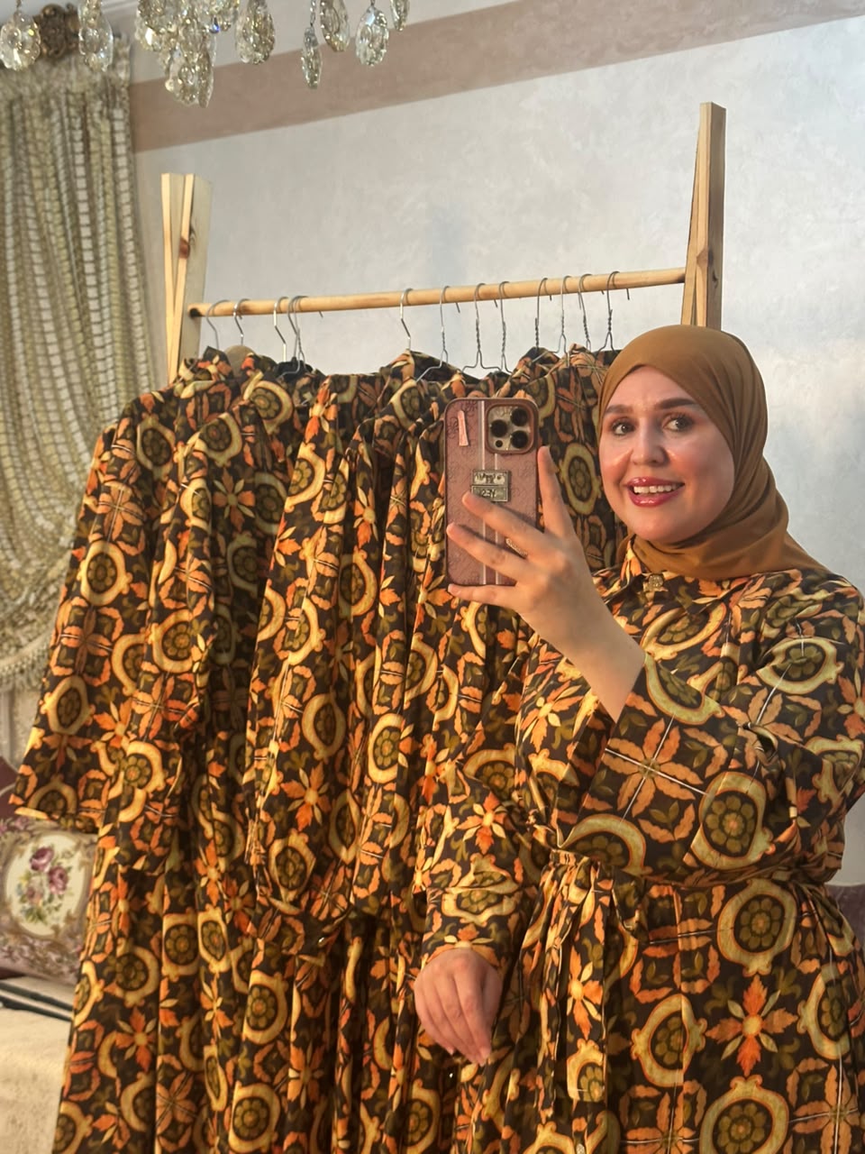 فستان شوميز ياقين